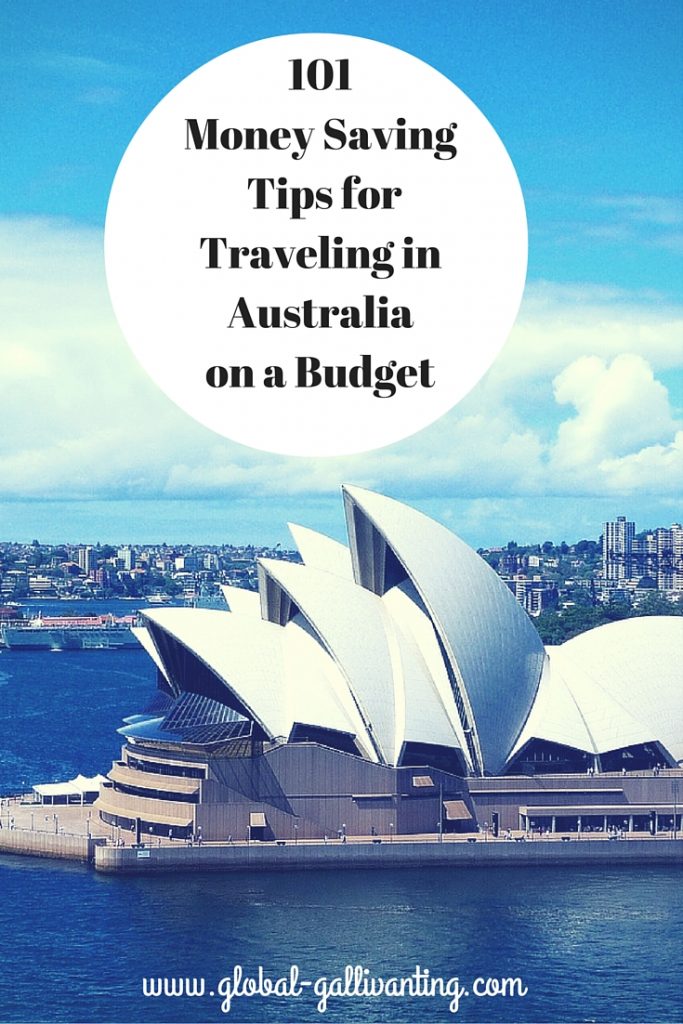 101 Money Saving Tips for Traveling in Australia on a Budget