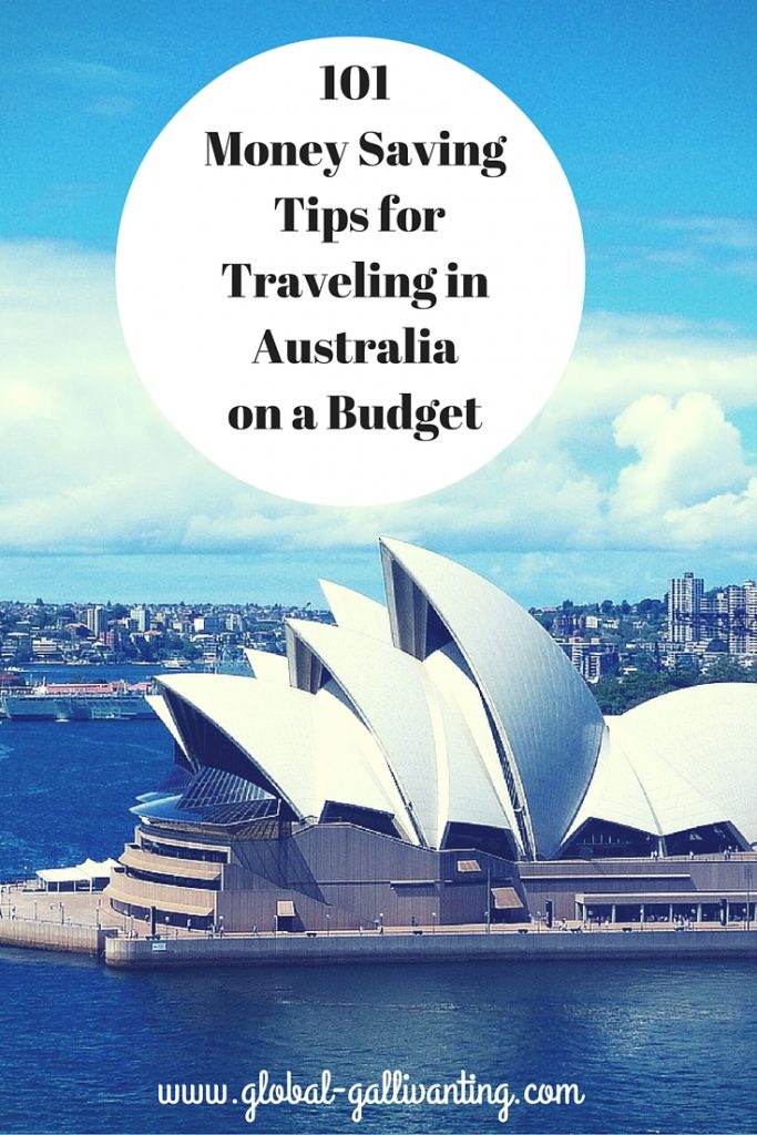 101 Money Saving Tips for Traveling in Australia on a Budget