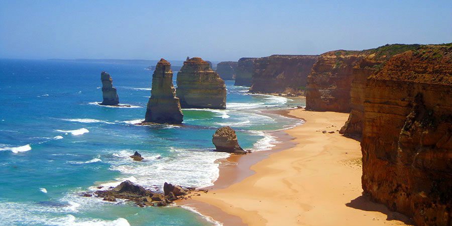 The 12 Apostles on the Great Ocean Road, Australia