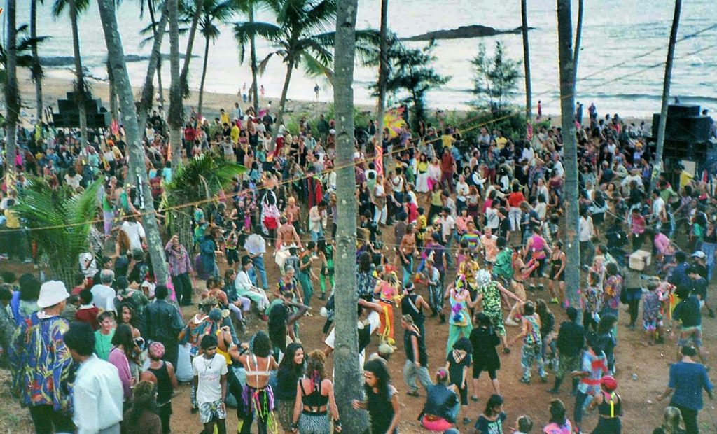Goa parties in the 80s. Photo Credit: Piers Ciappara