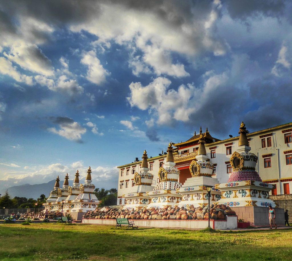 Chokling monastery in Bir