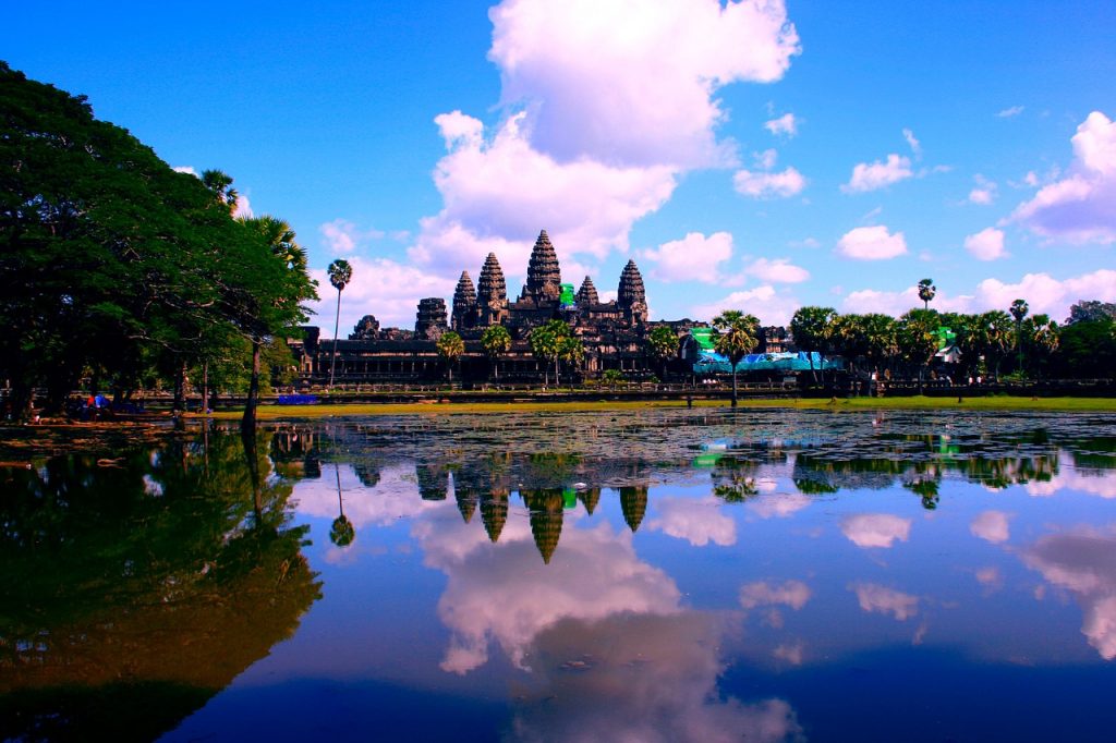 sunrise at Angkor Wat