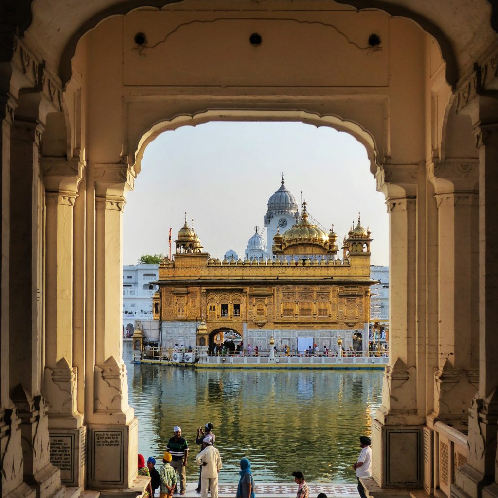 The Golden Temple in Amritsar