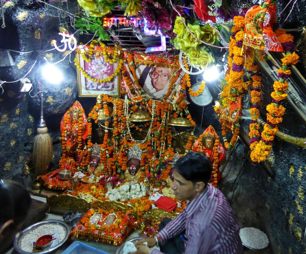 Shrine at the end of the watery cave