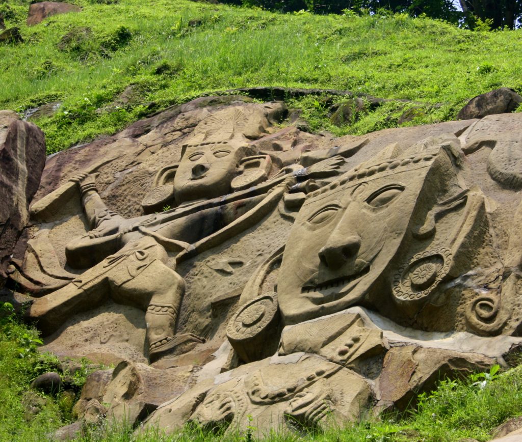 Unakotiswara_Kal_Bhairava,Unakoti_(_ঊনকোটি)