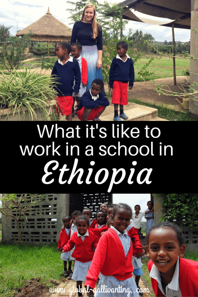 What its like to work in a school in Ethiopia