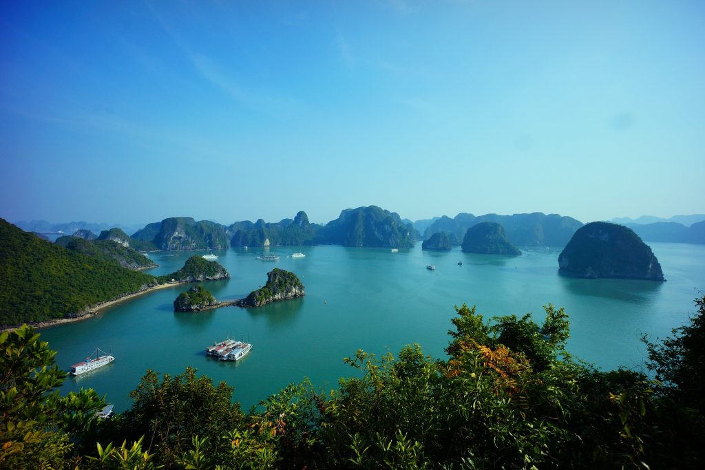 Stunning Halong Bay in Vietnam