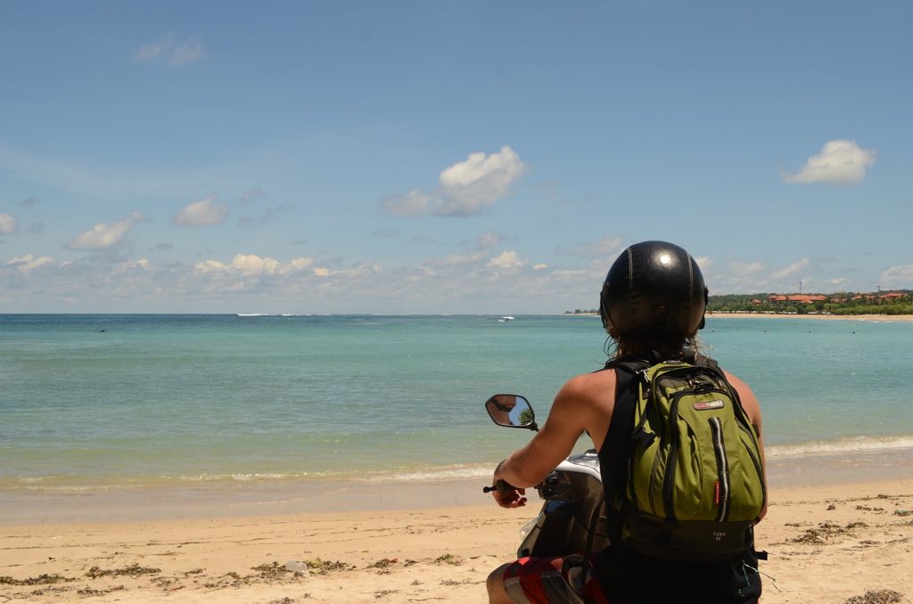 Hiring a scooter is a great way to explore Bali