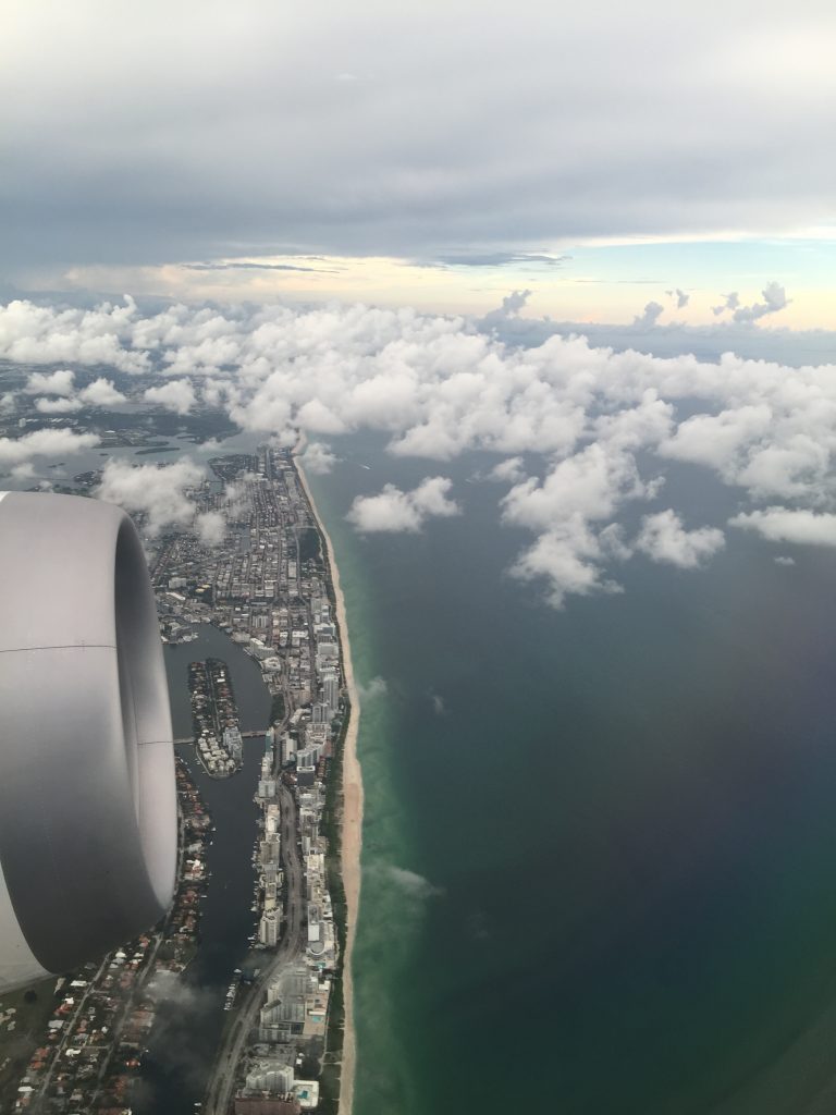 Flying abroad