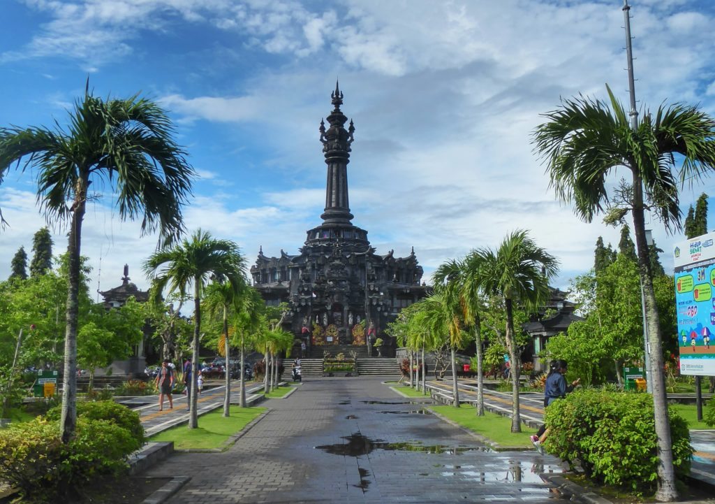 Bajra Sandhi Monument in Denpasar near to the Indian embassy