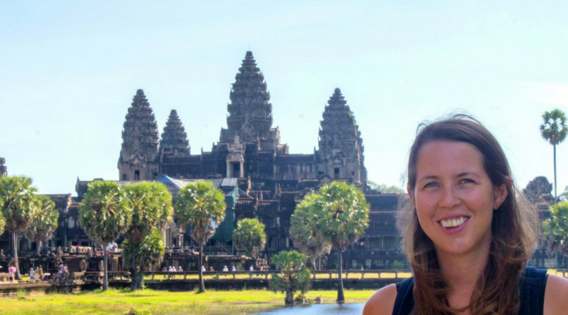 Me at Angkor Wat in Cambodia