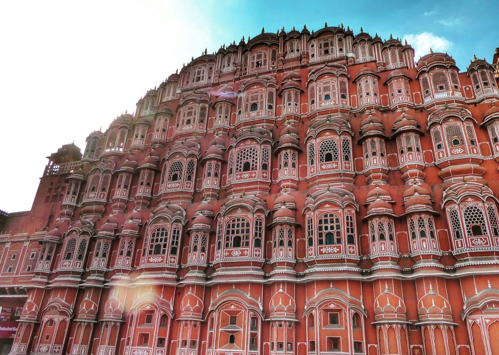 The Hawa Mahal, in the Pink City of Jaipur