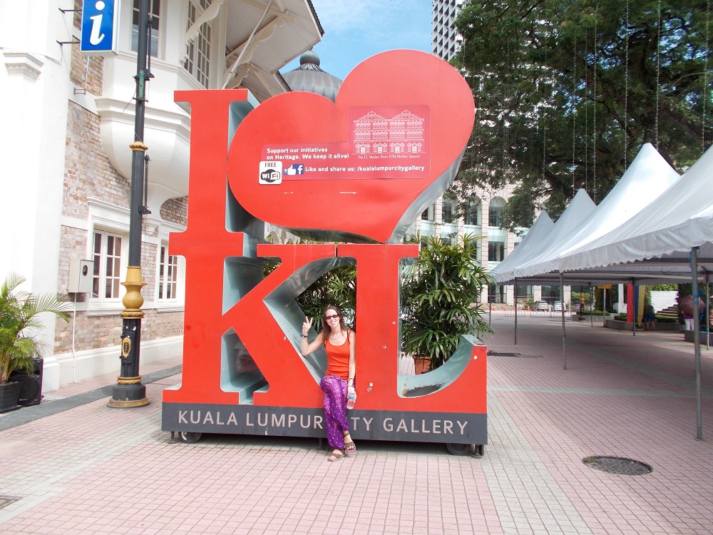 i love kl Malaysia itinerary and backpacking route