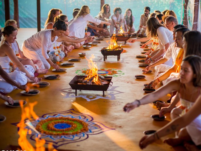 kashish yoga goa YTT ceremony