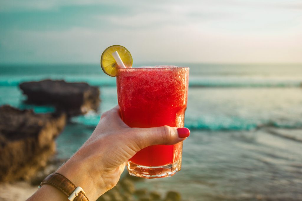Watermelon juice at Echo Beach. Photo credit: Svetlana Khovrina (Shutterstock)