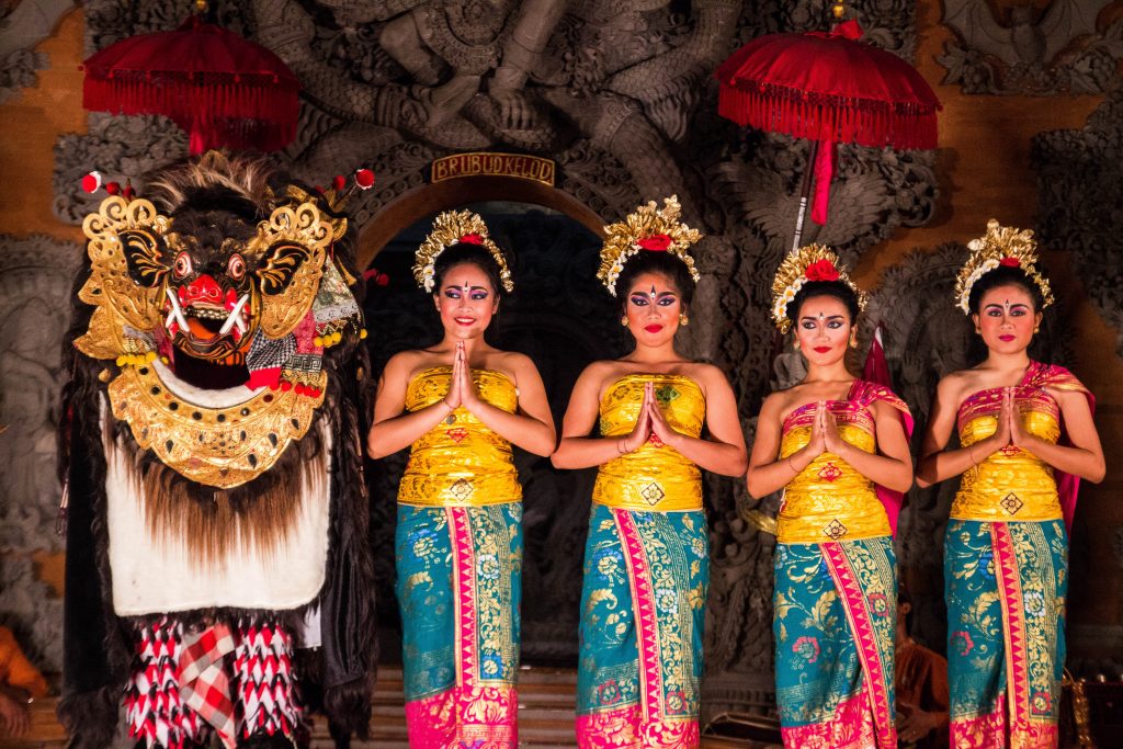 Balinese Kecak dance ceremony