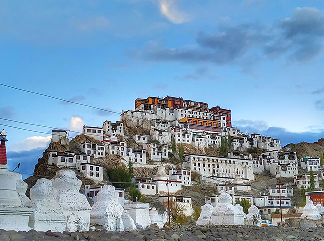 Thiksey Monastery, Ladakh itinerary 