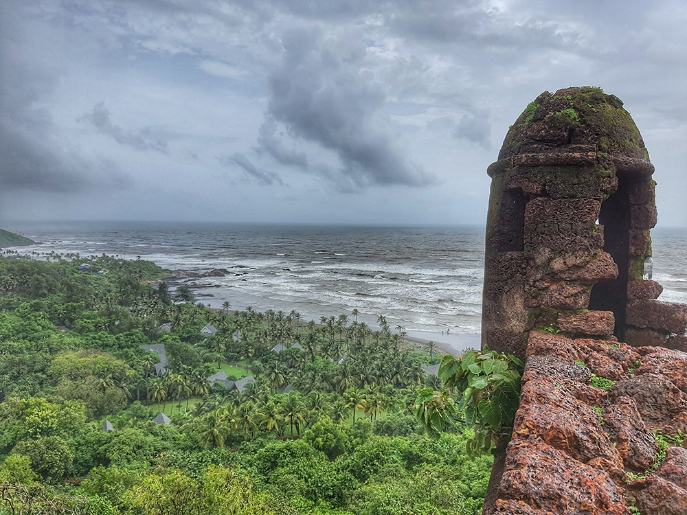 chapora fort monsoon 2