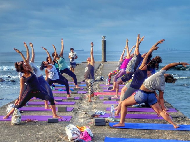 salty pelican cascais yoga class by seaside yoga and surf retreat