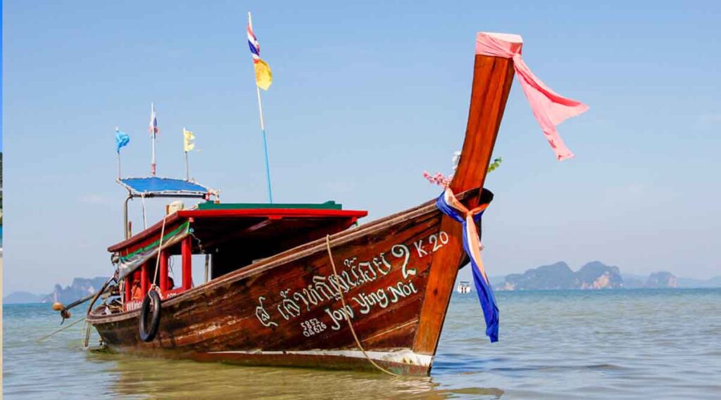 thailand longtail boats