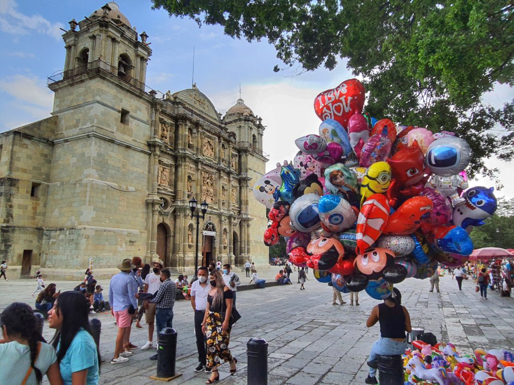 oaxaca cathedral mexico 2021