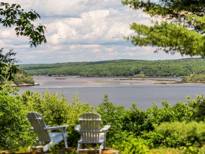 santosha on the kennebec