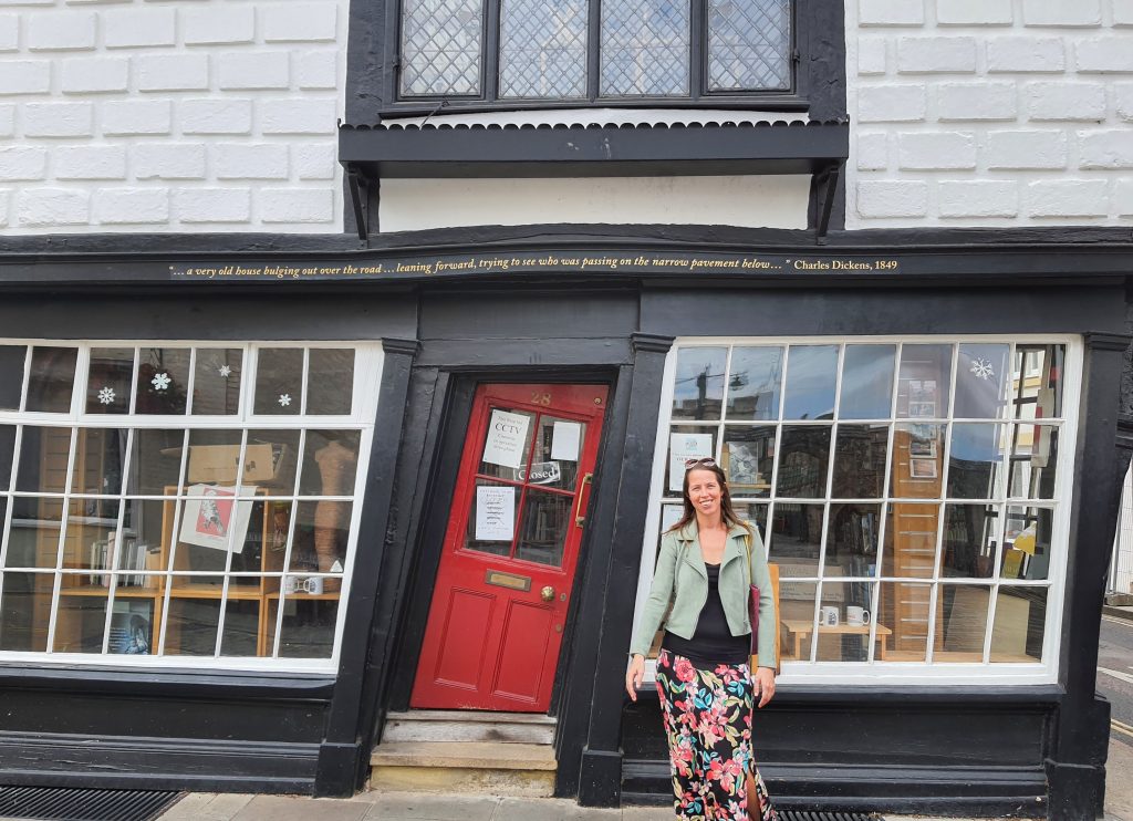 The Crooked House bookshop in Canterbury