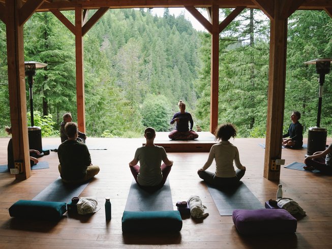 REO rafting and yoga retreat in Canada