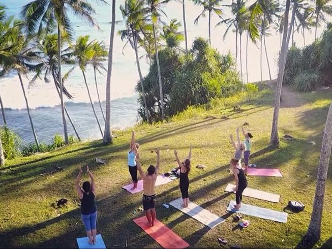 surf and yoga mirissa yoga retreat in sri lanka