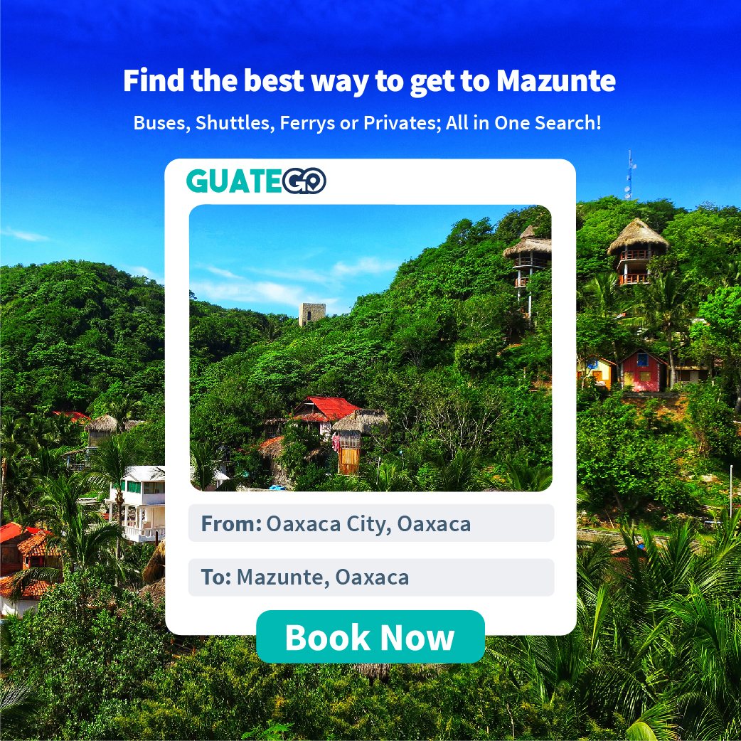 how to get from Oaxaca to mazunte guatego