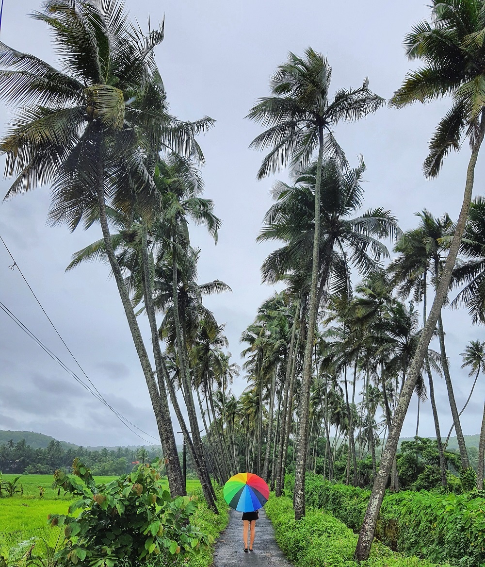 Enjoying monsoon in Goa where to travel in india in july and august