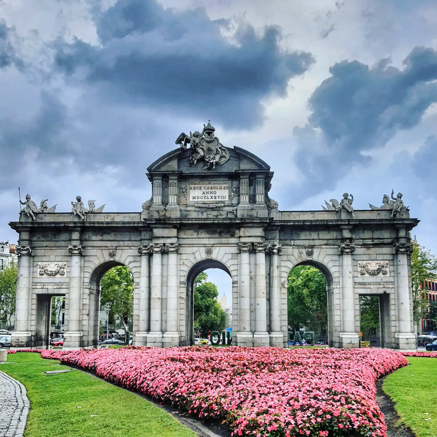 puerta de alcala madrid spain