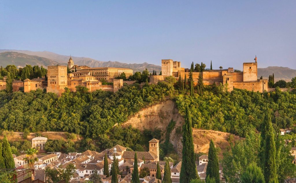 Alhambra granada spain and portugal road trip