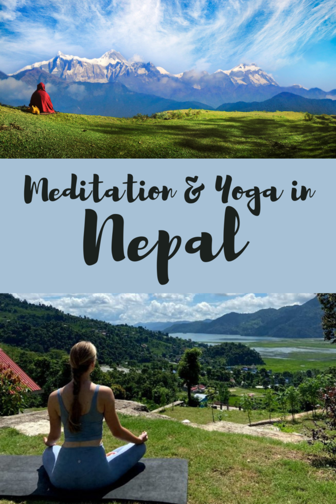 Pin Me! Meditation & Yoga in Nepal