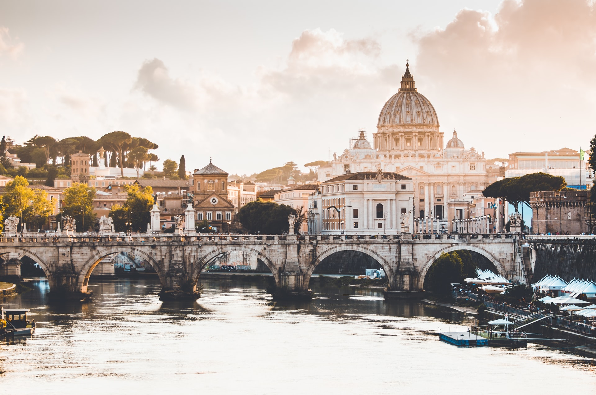 vatican city bridge rome