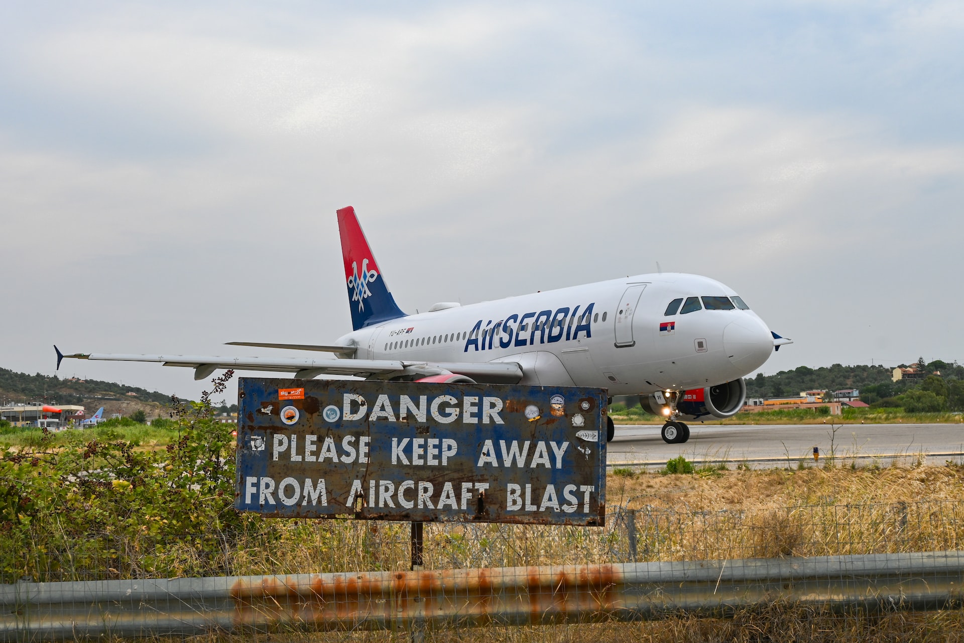 skiathos airport runway