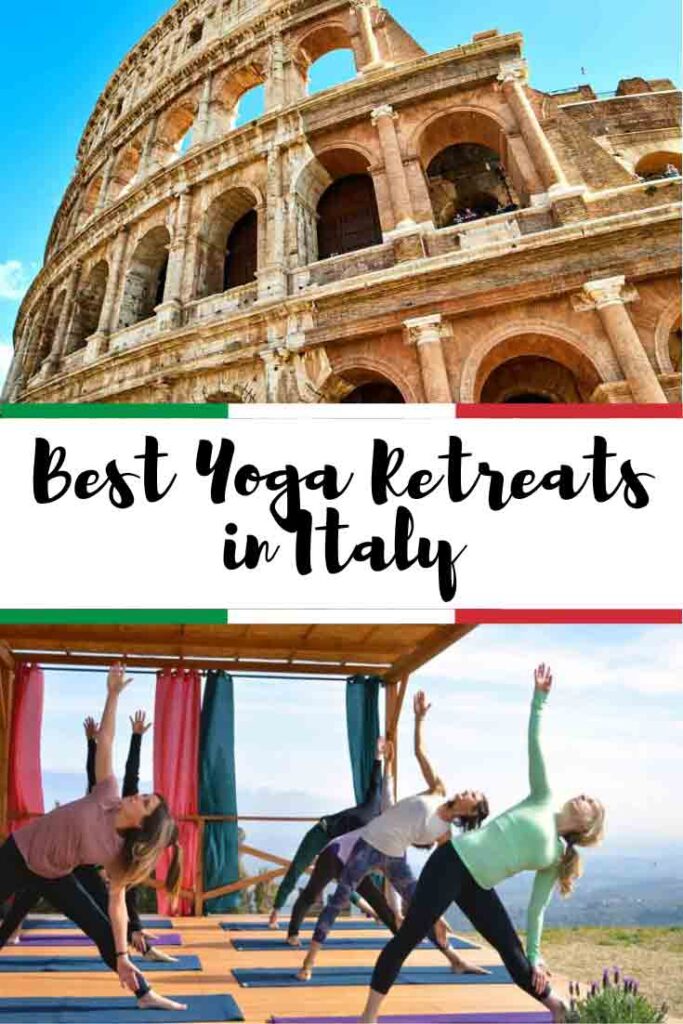 Best Yoga Retreats in Italy pin