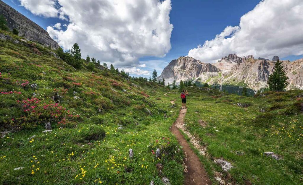 hiking is an eco friendly way to travel in europe