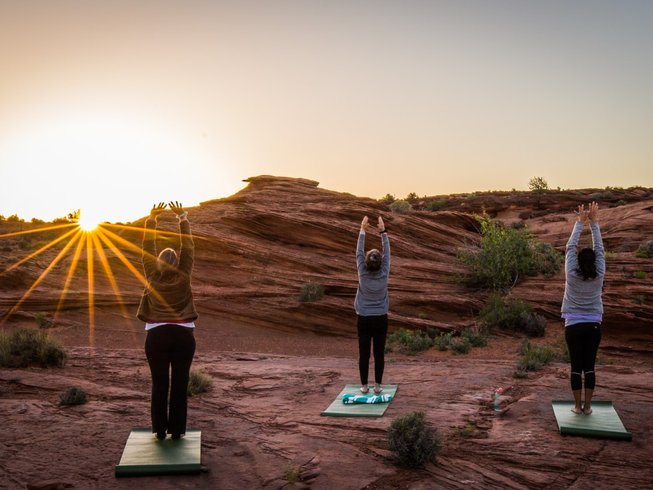 Monumental meditation yoga retreat