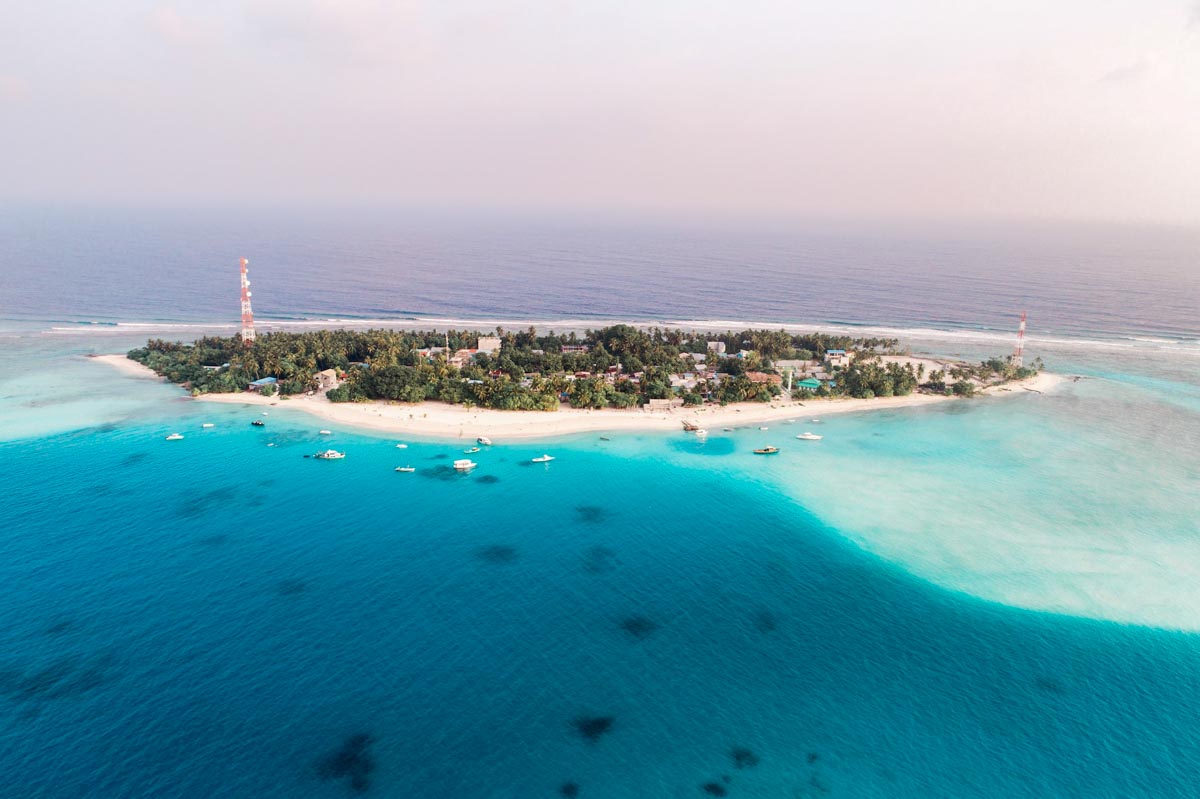 fulidhoo island maldives ariel shoot