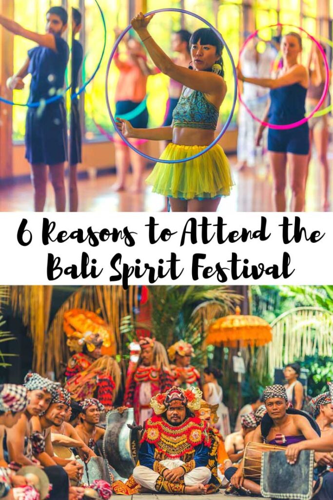 Reasons to attend the Bali Spirit Festival pin