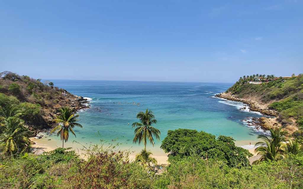 Playa Carrizillio Puerto Escondido Oaxaca Mexico