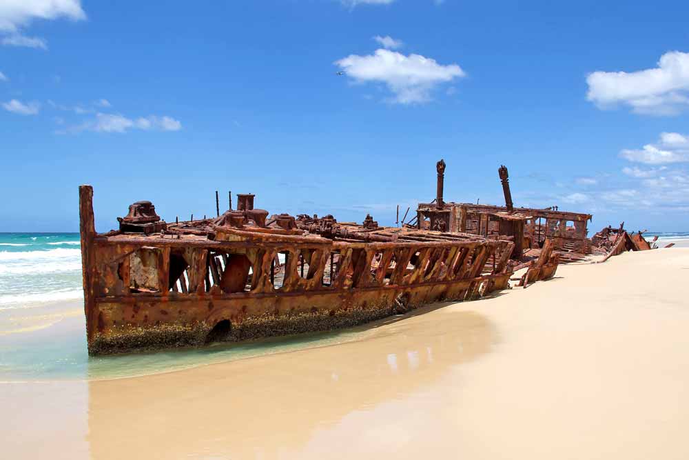 Fraser Island Shipwreck, Australia