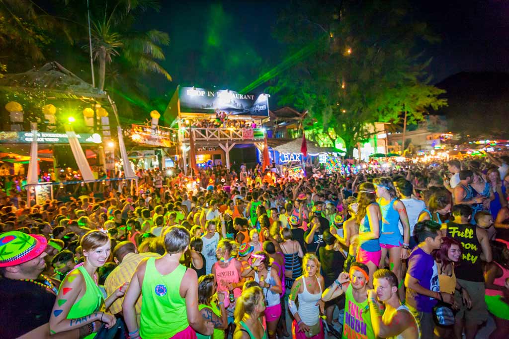 koh phangan full moon party