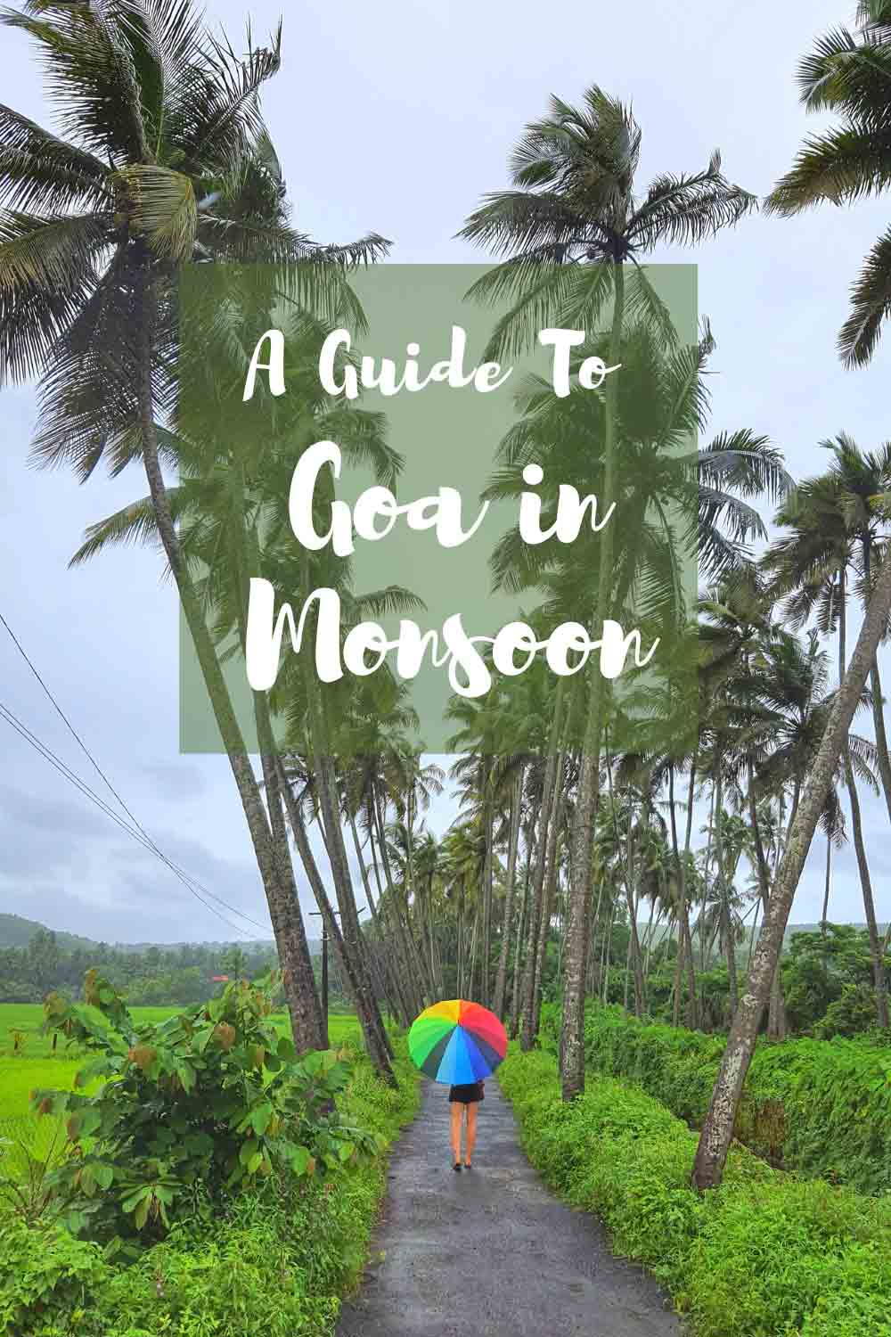 A guide to Goa in monsoon pin