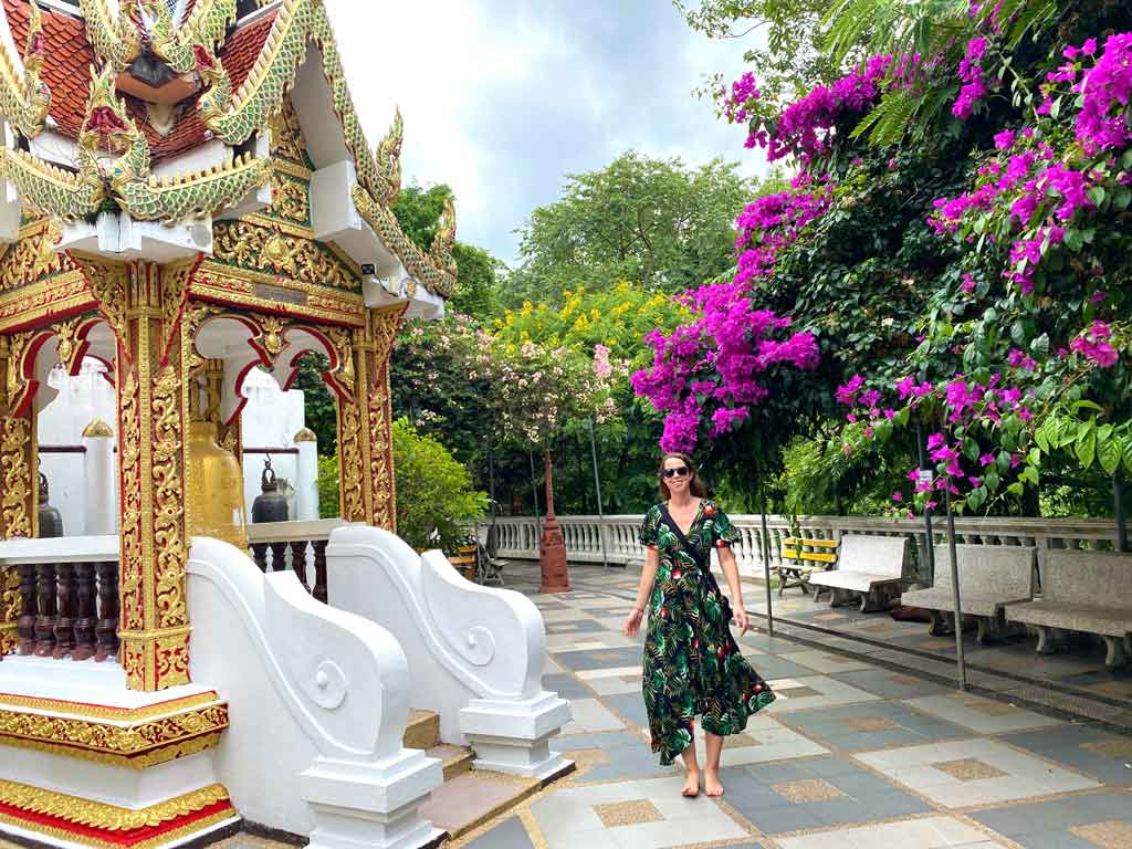 Anna at Doi Suthep, Chiang Mai