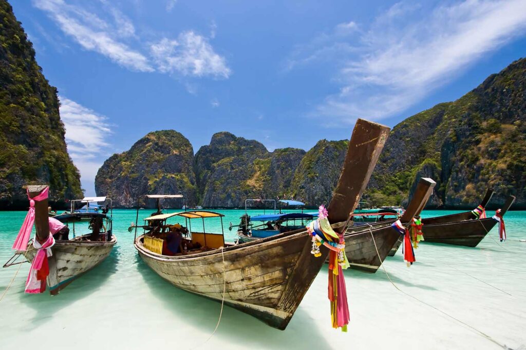 Maya bay, Phi Phi island hopping tours and day trips from Phuket