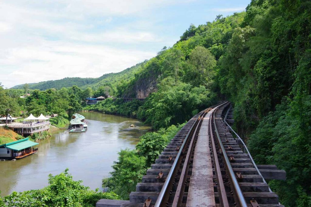 kanchanaburi railway and river kwai