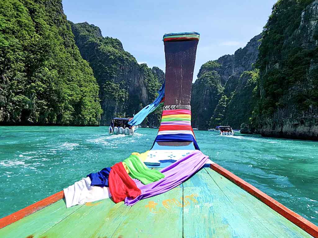 long tail boat thailand island hopping