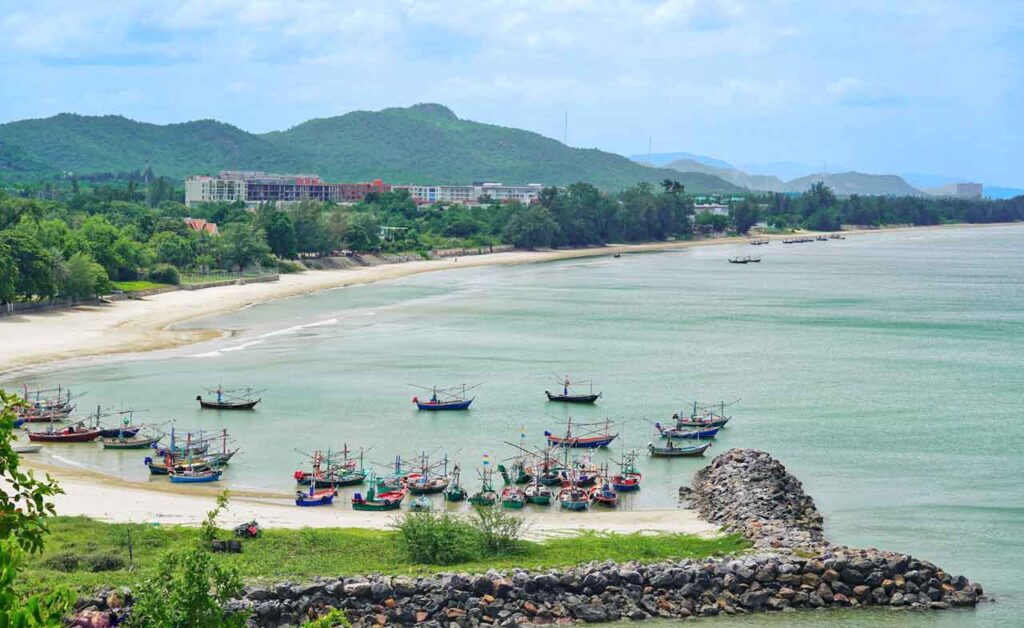 khao tao beach hua hin thailand 